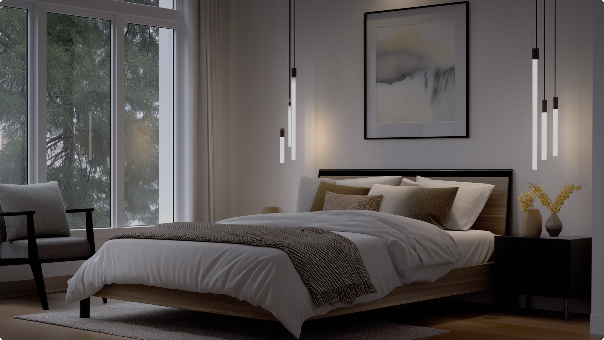 Watch light transform the space